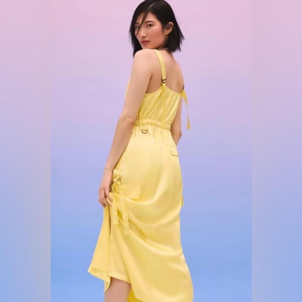 LOVE THE LABEL SLEEVELESS UTILITY DRESS - Picture 3 of 3